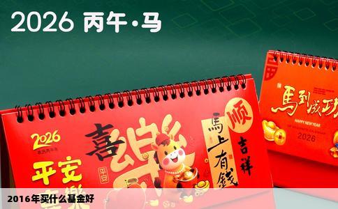 2016年买什么基金好