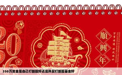 350万资金是自己打新股好还是购买打新股基金好