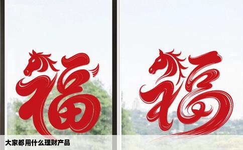 大家都用什么理财产品