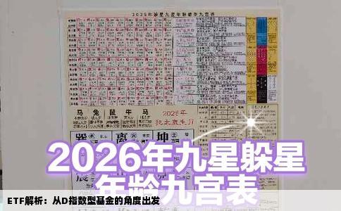 ETF解析：从D指数型基金的角度出发