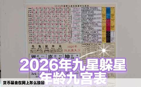货币基金在网上怎么赎回