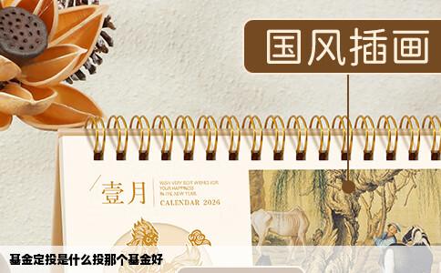 基金定投是什么投那个基金好