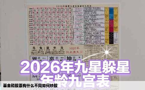 基金和股票有什么不同如何炒股