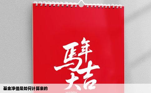 基金净值是如何计算来的