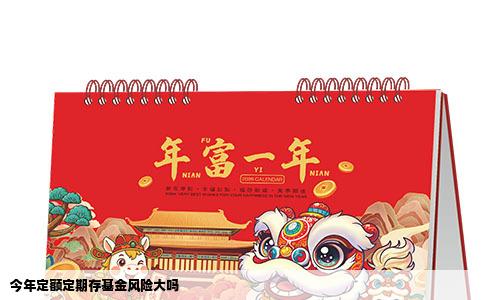 今年定额定期存基金风险大吗