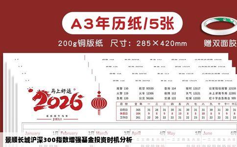 景顺长城沪深300指数增强基金投资时机分析