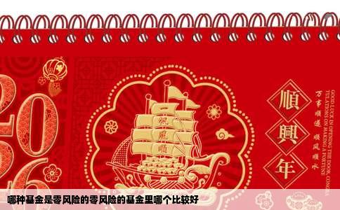 哪种基金是零风险的零风险的基金里哪个比较好