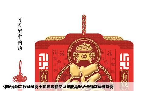 你好我想定投基金我不知道选择类型是股票好还是指数基金好我