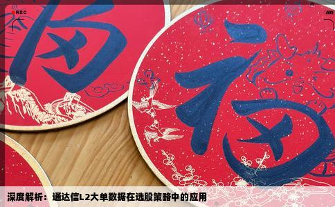 深度解析：通达信L2大单数据在选股策略中的应用