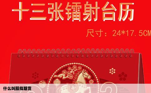 什么叫股指期货