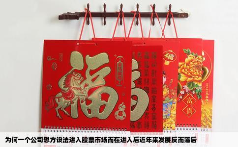为何一个公司想方设法进入股票市场而在进入后近年来发展反而落后
