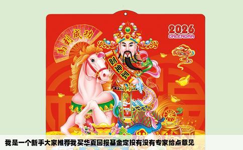 我是一个新手大家推荐我买华夏回报基金定投有没有专家给点意见