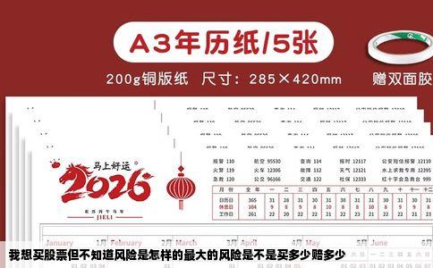 我想买股票但不知道风险是怎样的最大的风险是不是买多少赔多少