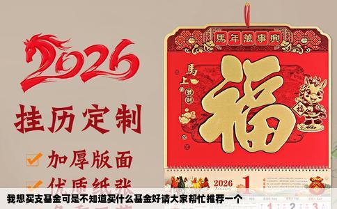 我想买支基金可是不知道买什么基金好请大家帮忙推荐一个