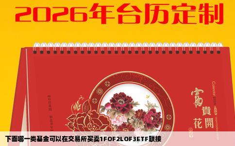 下面哪一类基金可以在交易所买卖1FOF2LOF3ETF联接