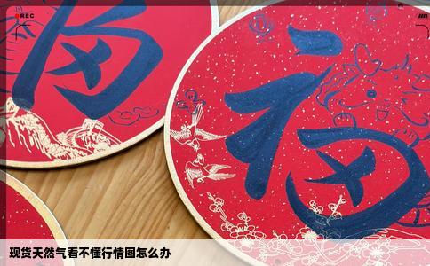 现货天然气看不懂行情图怎么办