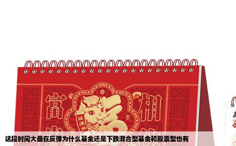这段时间大盘在反弹为什么基金还是下跌混合型基金和股票型也有